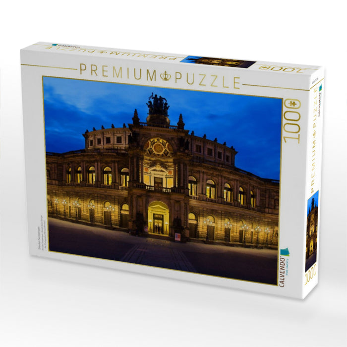 Dresden Semperoper - CALVENDO Foto-Puzzle'