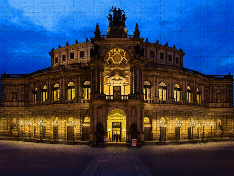 Dresden Semperoper - CALVENDO Foto-Puzzle'