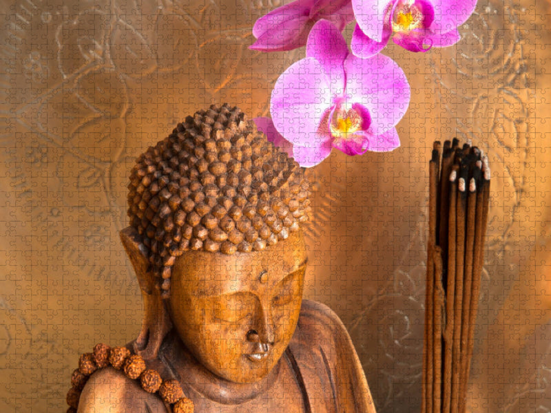 Buddhismus - Meditation und Glaube - CALVENDO Foto-Puzzle'