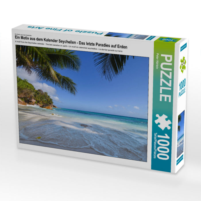 Ein Motiv aus dem Kalender Seychellen - Das letzte Paradies auf Erden 1000 Teile Puzzle quer - CALVENDO Foto-Puzzle'