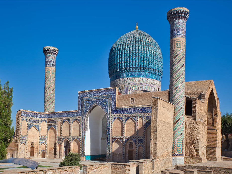 Gur Emir Mausoleum in Samarkand - CALVENDO Foto-Puzzle'