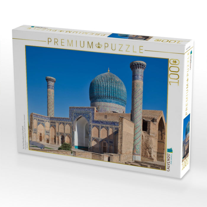 Gur Emir Mausoleum in Samarkand - CALVENDO Foto-Puzzle'