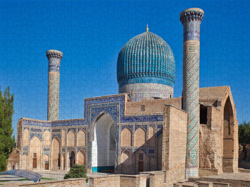 Gur Emir Mausoleum in Samarkand - CALVENDO Foto-Puzzle'