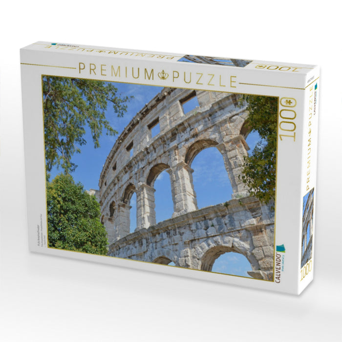 Pula Amphietheater - CALVENDO Foto-Puzzle'