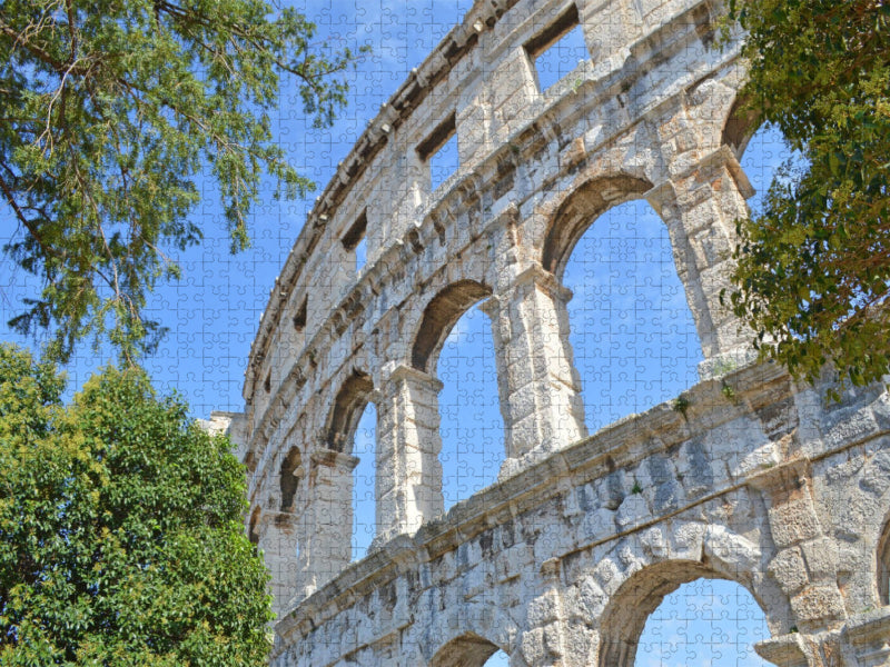 Pula Amphietheater - CALVENDO Foto-Puzzle'