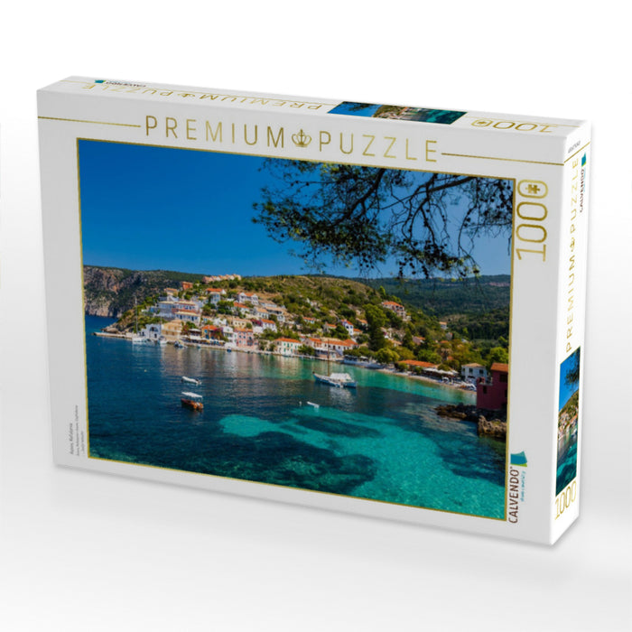 Assos, Kefalonia - CALVENDO Foto-Puzzle'