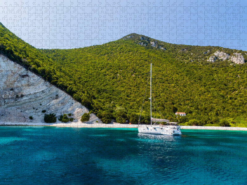 One House Bay, Atokos - CALVENDO Foto-Puzzle'