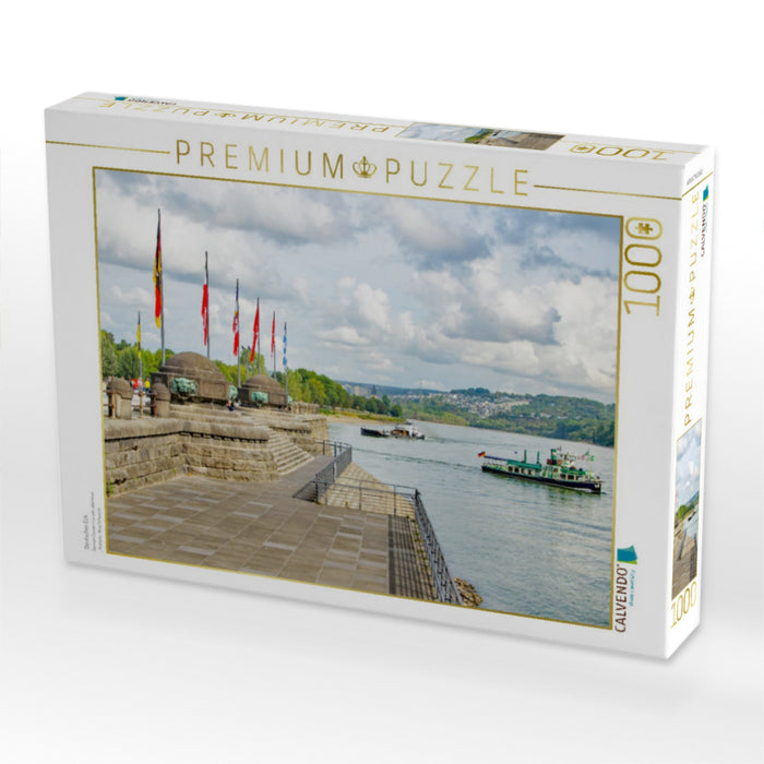 Deutsches Eck - CALVENDO Foto-Puzzle'
