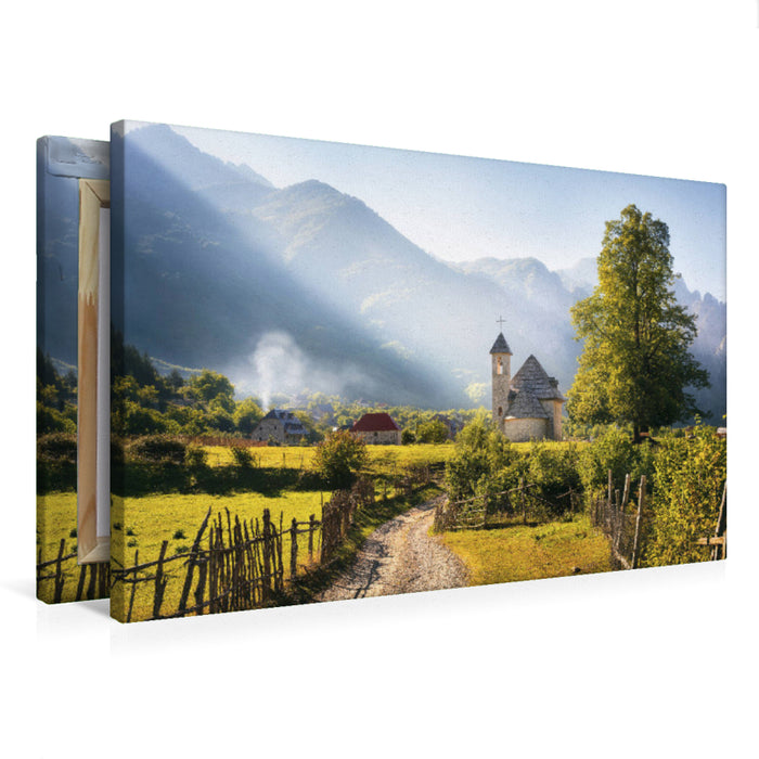 Premium Textil-Leinwand Theth
