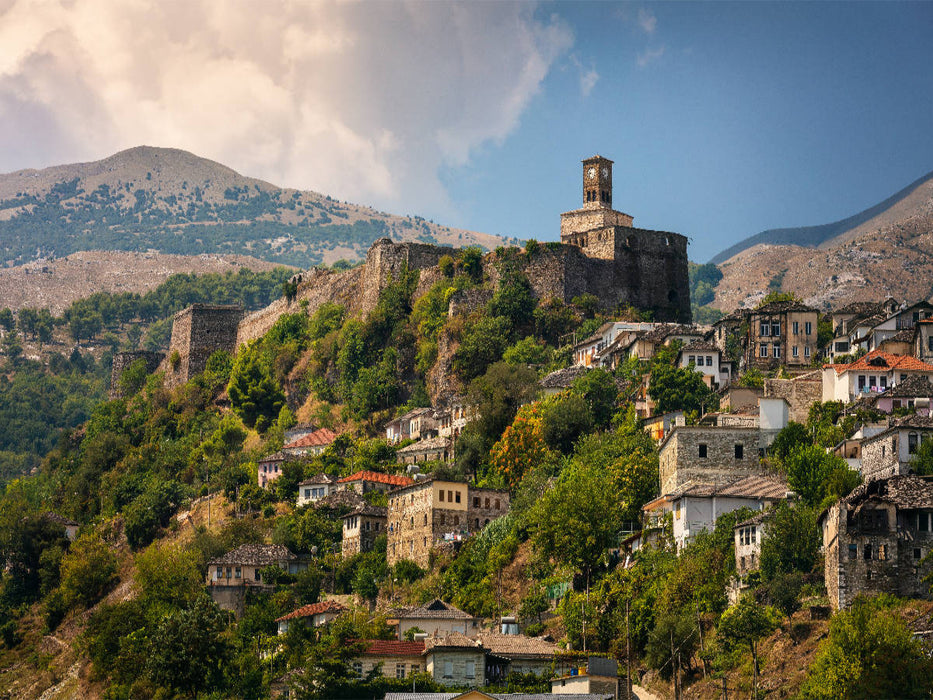 Gjirokastër - CALVENDO Foto-Puzzle'