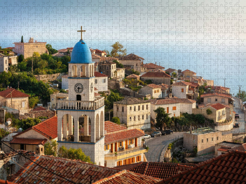 Dhërmi - CALVENDO Foto-Puzzle'