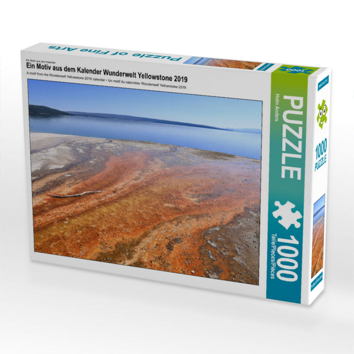 Ein Motiv aus dem Kalender Wunderwelt Yellowstone 2019 1000 Teile Puzzle quer - CALVENDO Foto-Puzzle'