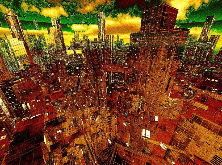 Mega City Psy 2000 Teile Puzzle quer - CALVENDO Foto-Puzzle'