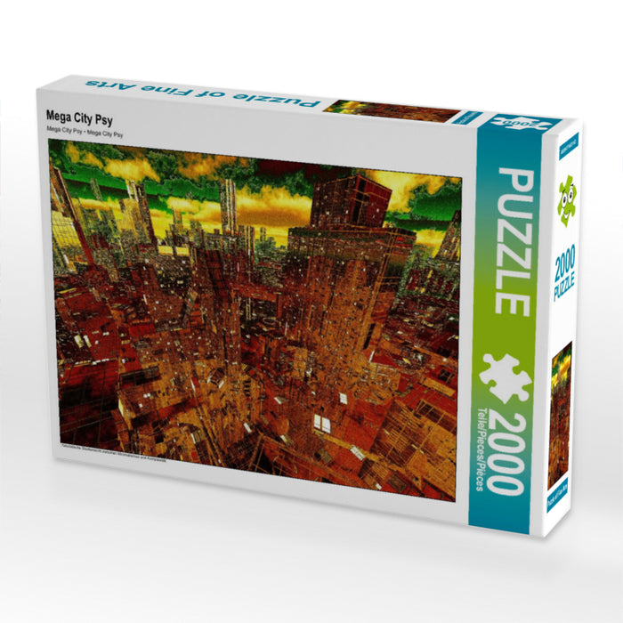 Mega City Psy 2000 Teile Puzzle quer - CALVENDO Foto-Puzzle'
