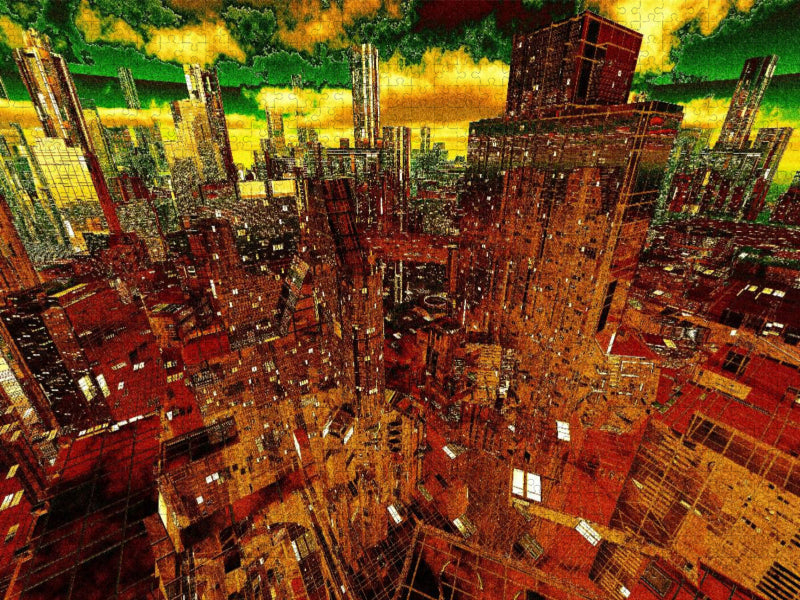 Mega City Psy 2000 Teile Puzzle quer - CALVENDO Foto-Puzzle'