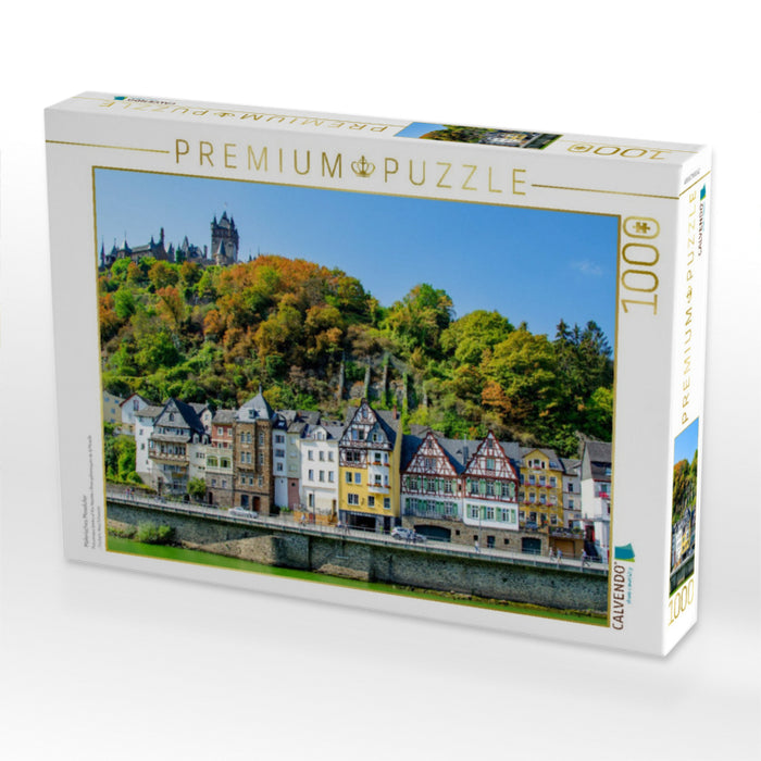 Malerisches Moselufer - CALVENDO Foto-Puzzle'