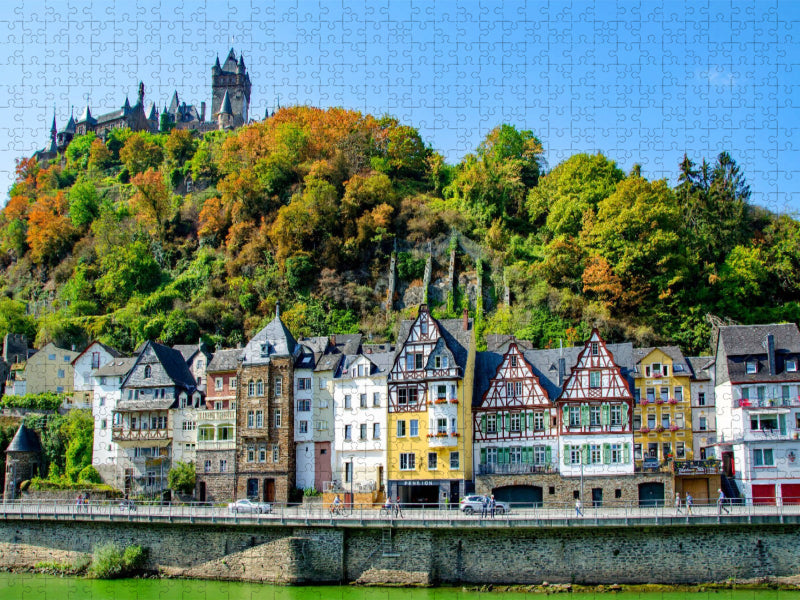 Malerisches Moselufer - CALVENDO Foto-Puzzle'