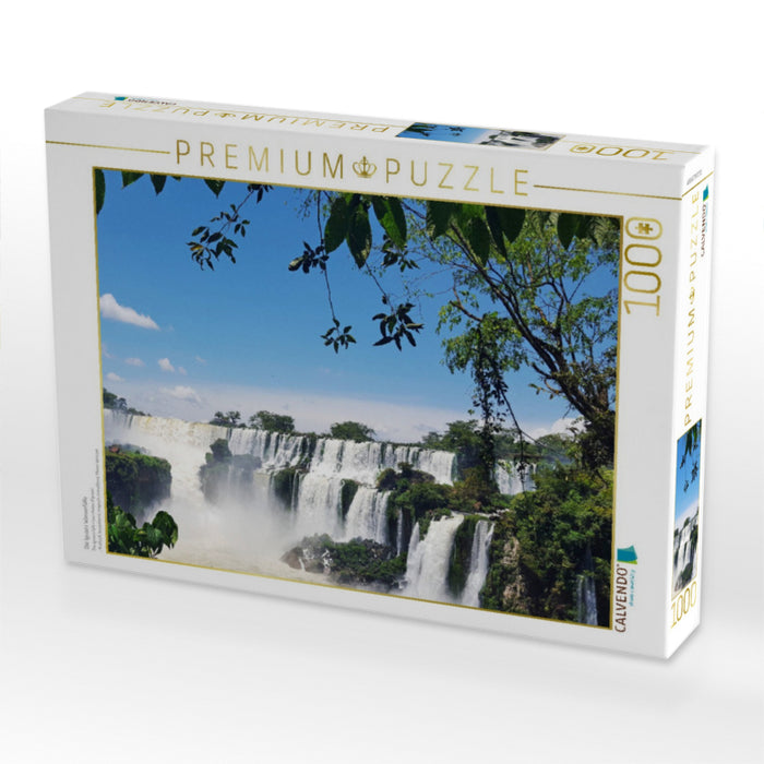 Die Iguazú Wasserfälle - CALVENDO Foto-Puzzle'