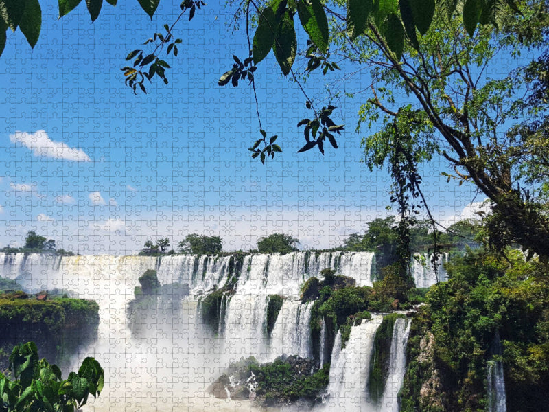 Die Iguazú Wasserfälle - CALVENDO Foto-Puzzle'