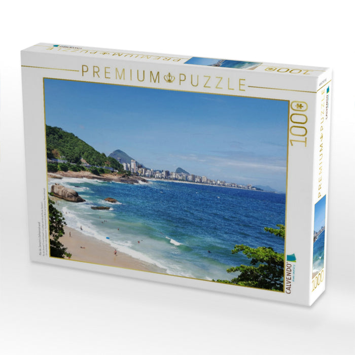 Rio de Janeiro's Geheimstrand - CALVENDO Foto-Puzzle'