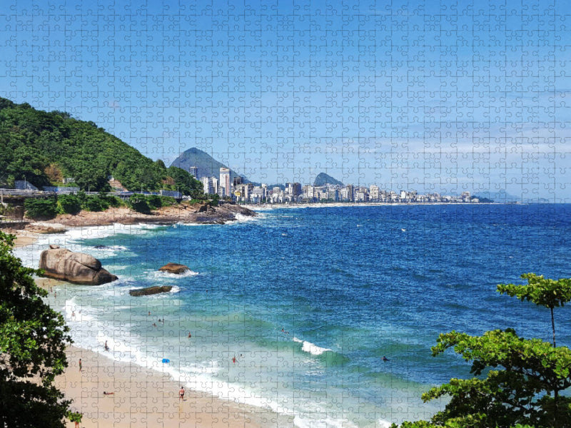 Rio de Janeiro's Geheimstrand - CALVENDO Foto-Puzzle'