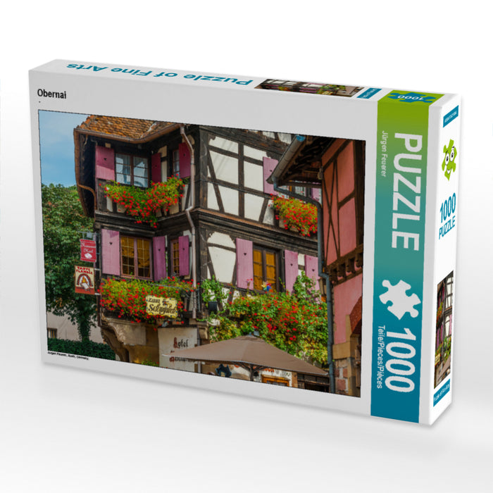 Obernai 1000 Teile Puzzle quer - CALVENDO Foto-Puzzle'