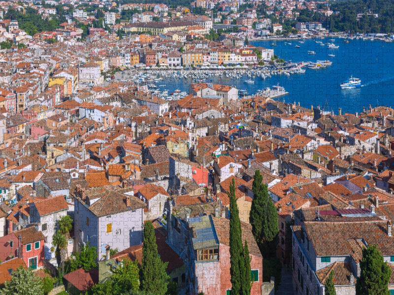 Adriaschönheit Rovinj - CALVENDO Foto-Puzzle'