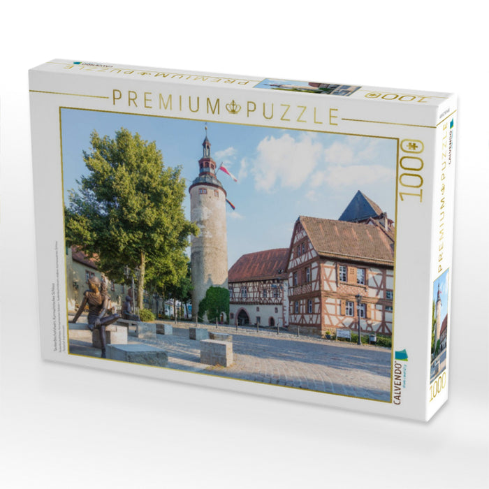 Tauberbischofsheim, Kurmainzisches Schloss - CALVENDO Foto-Puzzle'