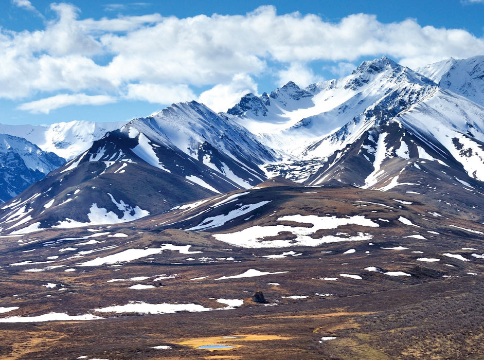 Alaska Range, Denali National Park 2000 Teile Puzzle quer - CALVENDO Foto-Puzzle'