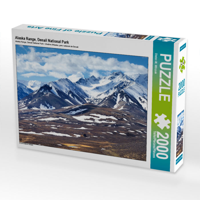 Alaska Range, Denali National Park 2000 Teile Puzzle quer - CALVENDO Foto-Puzzle'