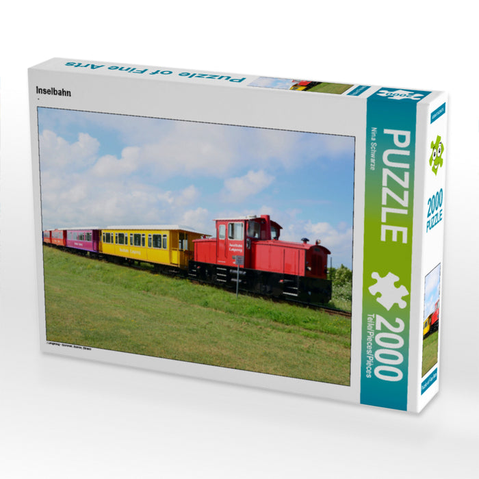 Island railway - CALVENDO photo puzzle 