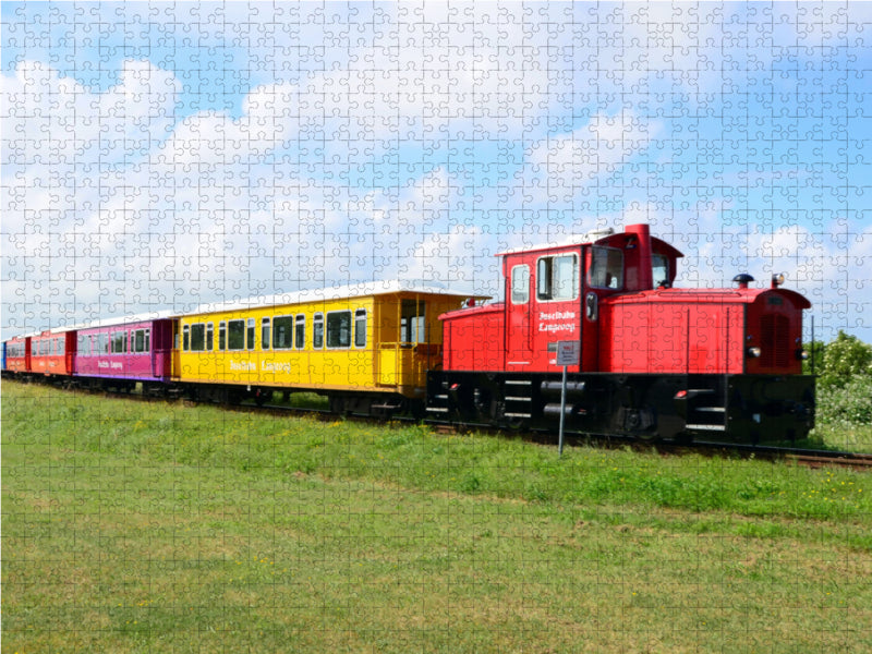 Island railway - CALVENDO photo puzzle 