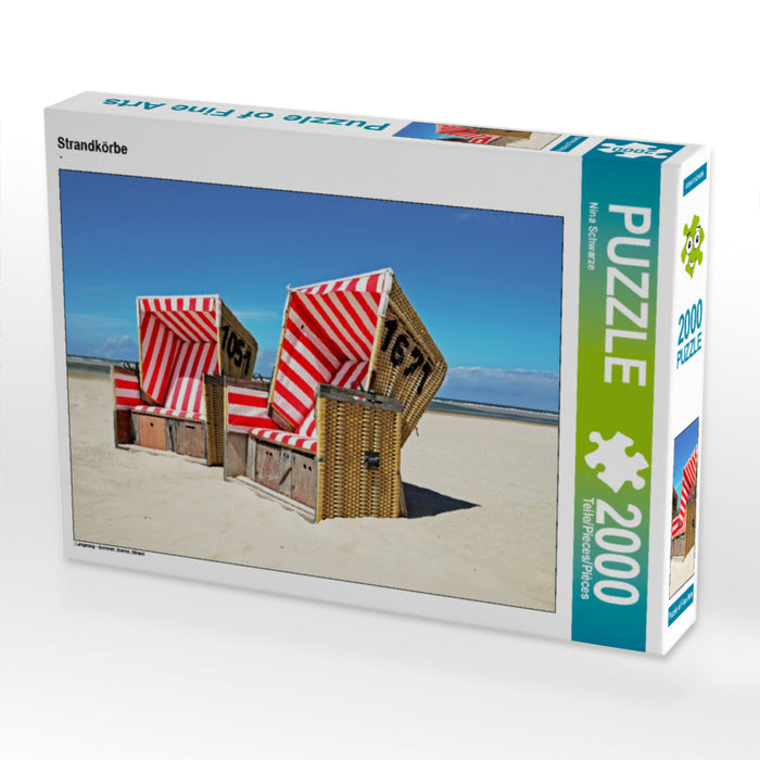 Beach chairs - CALVENDO photo puzzle 