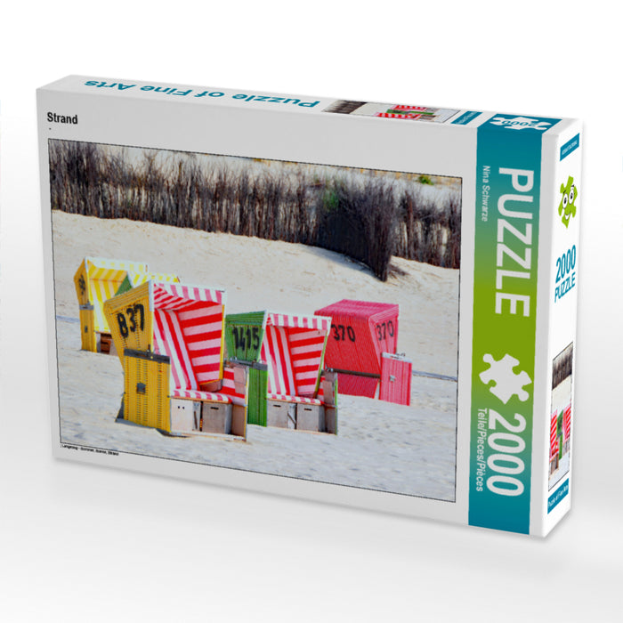 Plage - Puzzle photo CALVENDO 
