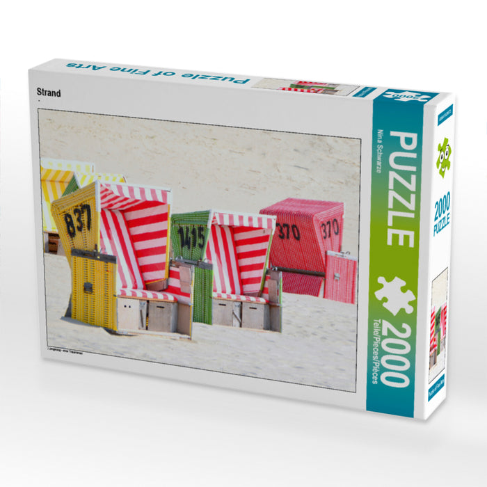 Beach - CALVENDO photo puzzle 