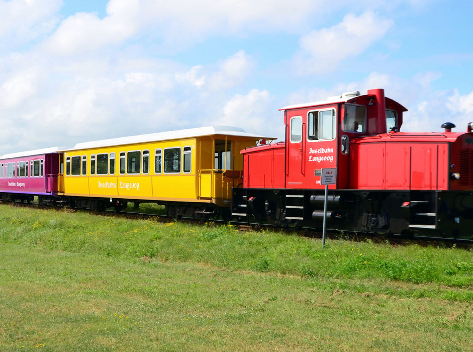Island railway - CALVENDO photo puzzle 