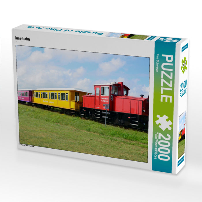 Island railway - CALVENDO photo puzzle 