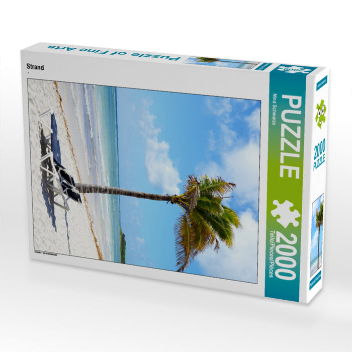 Strand 2000 Teile Puzzle hoch - CALVENDO Foto-Puzzle'