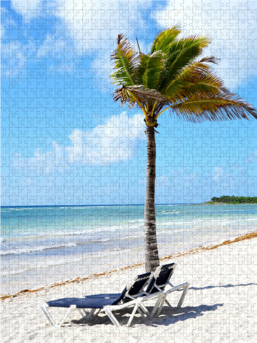 Strand 2000 Teile Puzzle hoch - CALVENDO Foto-Puzzle'