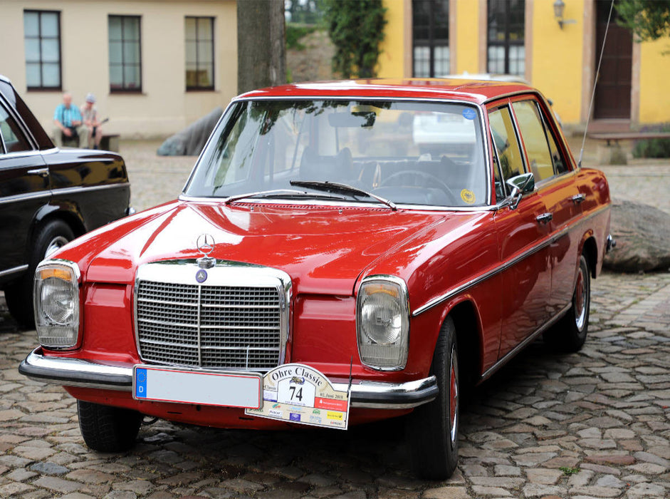 Mercedes Cabrio, Baujahr 1968 - CALVENDO Foto-Puzzle'