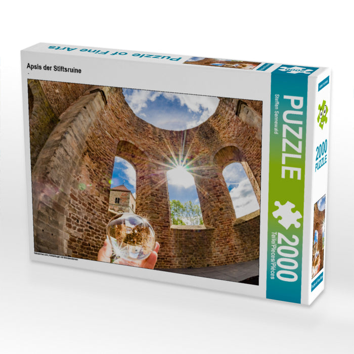Apsis der Stiftsruine 2000 Teile Puzzle quer - CALVENDO Foto-Puzzle'