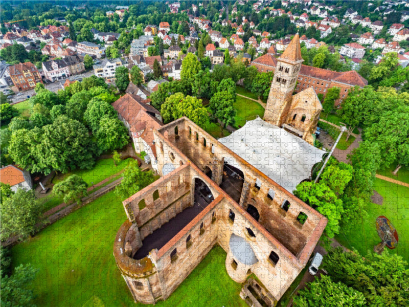 Stiftsruine 2000 Teile Puzzle quer - CALVENDO Foto-Puzzle'