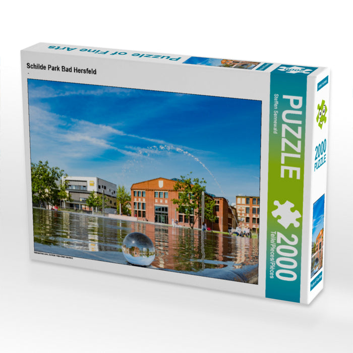 Schilde Park Bad Hersfeld - CALVENDO photo puzzle 