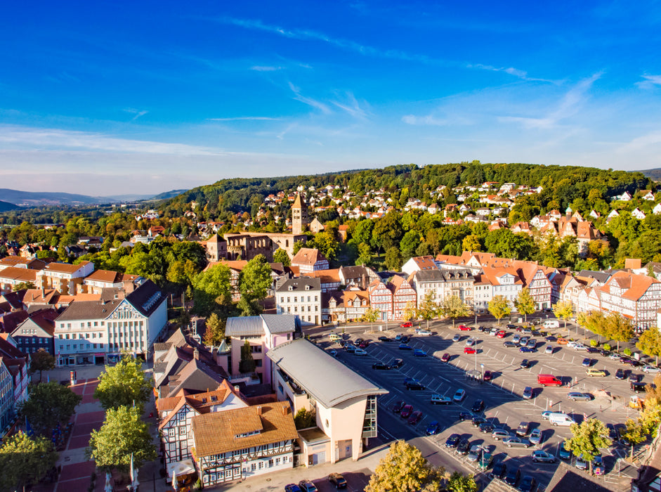 View over Bad Hersfeld - CALVENDO photo puzzle 