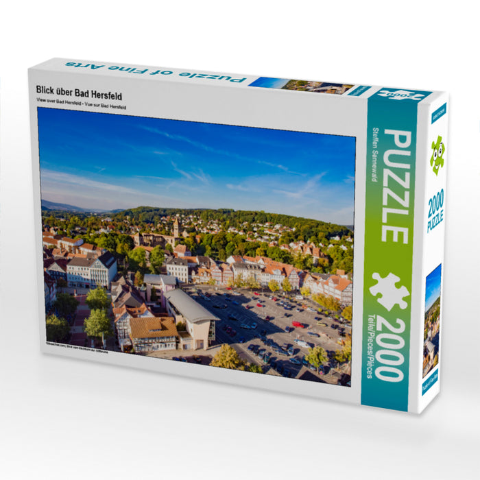 View over Bad Hersfeld - CALVENDO photo puzzle 