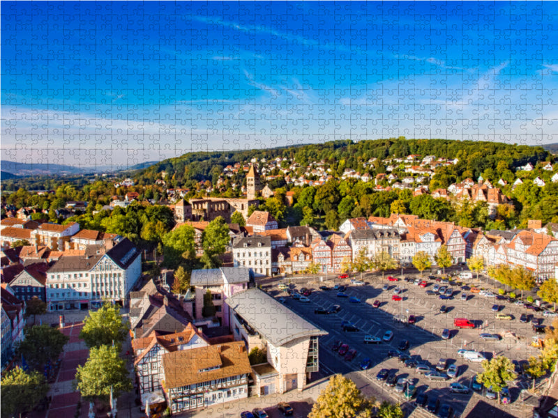 View over Bad Hersfeld - CALVENDO photo puzzle 