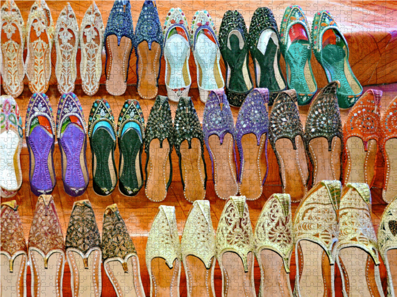 Chaussures Arabes - Puzzle Photo CALVENDO 