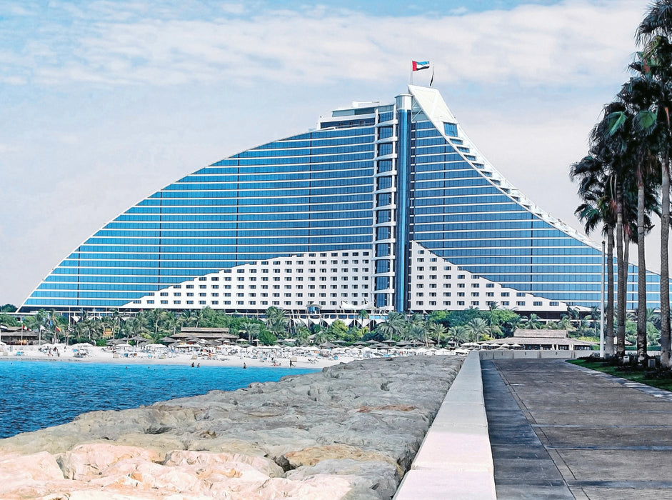 Jumeirah Beach Hotel 2000 Teile Puzzle quer - CALVENDO Foto-Puzzle'