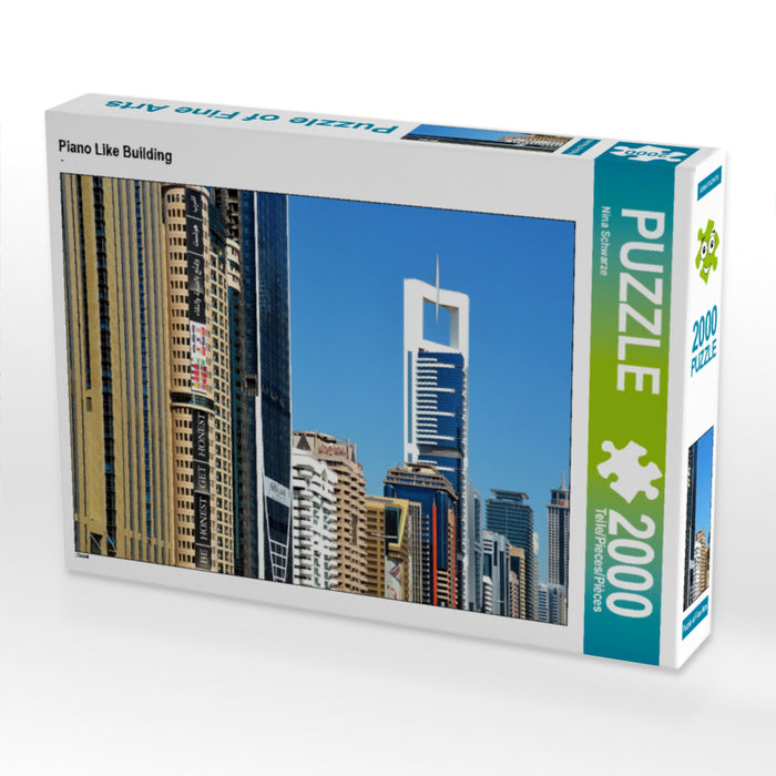 Piano Like Building 2000 Teile Puzzle quer - CALVENDO Foto-Puzzle'