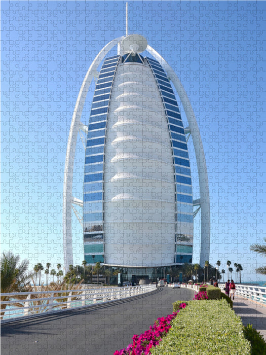 Burj al Arab 2000 Teile Puzzle hoch - CALVENDO Foto-Puzzle'